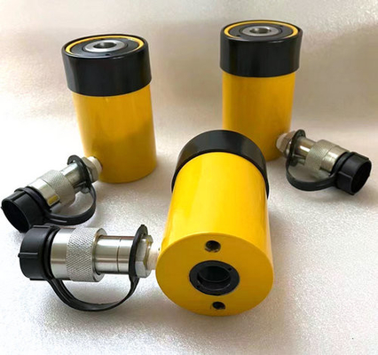 Vérin hydraulique à piston creux 700 bars 3/8 NPT